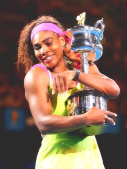 lovingtennis:Serena Williams: 2015 Australian Open Champion