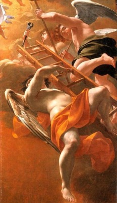 21primitive:  Simon Vouet: “Gli Angeli portano gli strumenti