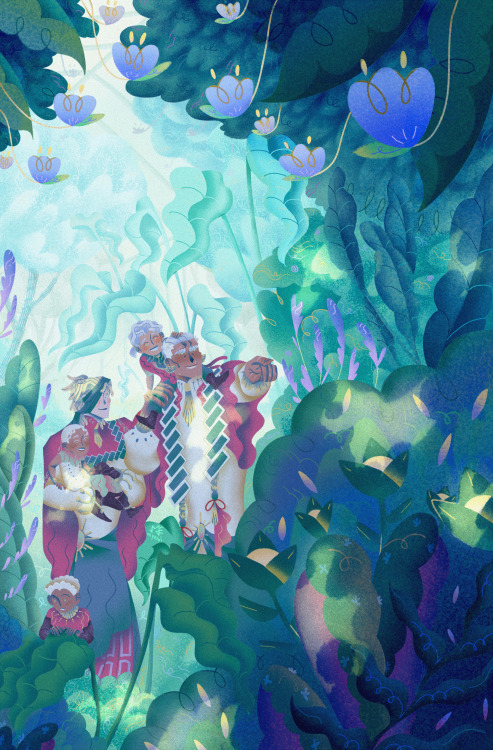 myebi:  my full illustration for the FE3H Cherished zine focusing