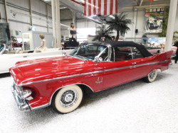 v8s-and-va-voom:Could become Santa’s sled. 1961 Chrysler Crown