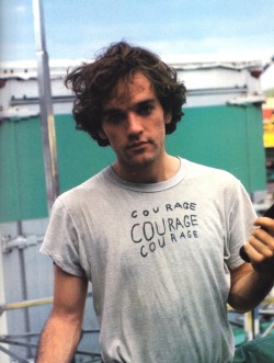 colecciones:  Michael Stipe, 1980s. Photo by Ebet Roberts.