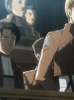 krystal-cage:  An appreciation post of Levi’s height.  