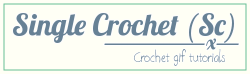 crochet-gifs:   Learn to Crochet!Crochet Gif Tutorial: The Single