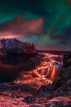 plasmatics:  Port Of Reine | Norway by Max Rive 