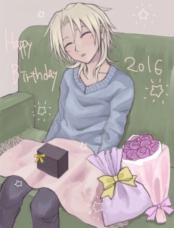 hitominakayashiki:happy birthday