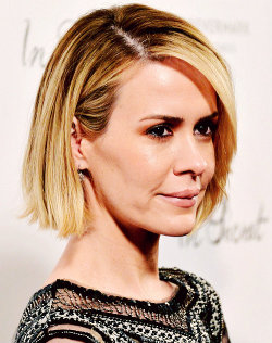 missdontcare-x:  Sarah Paulson at the premiere of “In Secret”