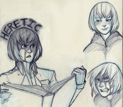 buuuuut first one more thing of my weird Armin sketches. >>;