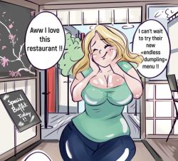 COM-DUMPLING RESTAURANT-redinf8 by Kitty-Pou 