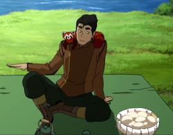 airbenders:  Bolin and Varrick’s outfit changes was one of