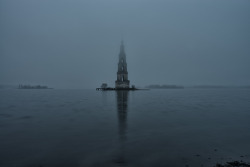 The Flooded Belfry is a part of the church flooded during the