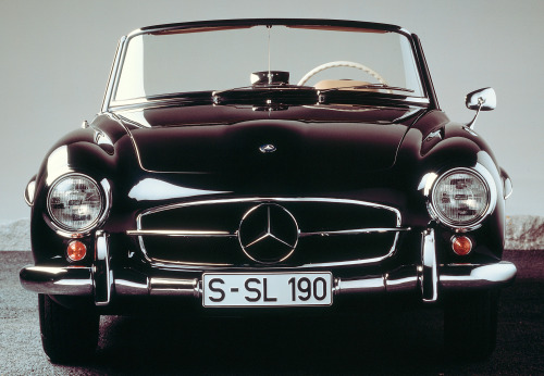 carsthatnevermadeit:  Mercedes-Benz 190 SL W121, 1955 to 1963. The 300 SLâ€™s little brother