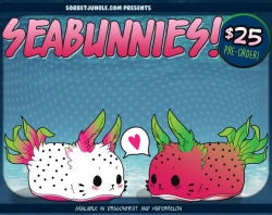 sorbetjungle:  Sea Bunny Pre-orders are LIVE! They are super