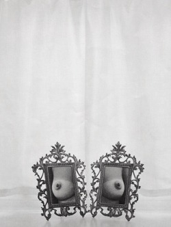 miss-catastrofes-naturales:  Sam Haskins Breasts In Frames (1971)