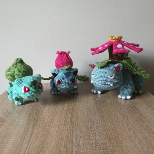 retrogamingblog2:  Crochet Pokemon Plushies made by SheaCrochet
