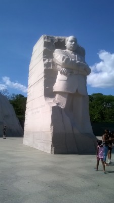 I got to see Martin Luther King Jr’s Memorial today and it