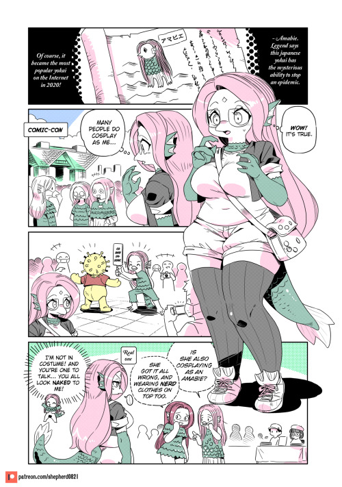  Modern MoGal #106 - Modern yokai Twitter’s Hottest Amabie!