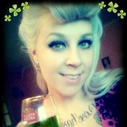 trisha-rockabilly:  #happy #saint #patricks #day ! #me #rockabilly