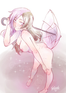 chocolatecomcereja:  A coloured sketch of Neopolitan asked on