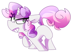 neko-snicker:I love Sweetie Belle, you just know she’s tough 