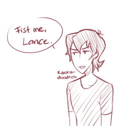 kaoru-doodles: he was totally thinking about a fistbump I know itâ€™s been done yet bUT 