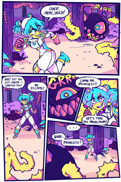 thatskidding:     ★ SPACE BABE COMIC AW YEAH ★   slight changes