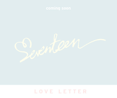 syuby:  Love Letter  â™¡ #seventeen