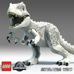 legojurassic:  It’s LEGO Indominus Rex! How fast can you run