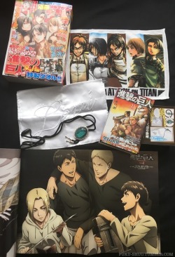 The August 2017 @snkmerchandise haul! Wow there was a lot this