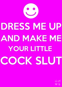 sarahcdlondon:  lifetimesissy:     Please Daddy xxx 