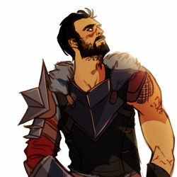 mrgabel:  warm-up Hawke for the upcoming Dragon Age Art Project~