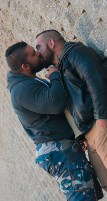 It's just two guys making out, relax