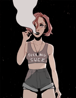 littledeerling:  hands up if you’re gay for punk!scully 