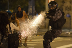 politics-war:  A military policeman from the special unit Chope