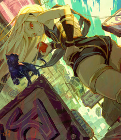 toniinfante: Gravity Rush! Step by step, PSD and video process