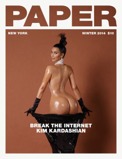 papermagazine:  This one’s been hard to keep a secret: Kim