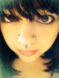 1nk-is-my-kink:  I managed to get my favourite bit of septum