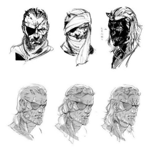 his-shining-tears:  New addition arts of Metal Gear Solid VÂ  