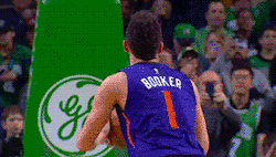 nbagifstory:  March 24, 2017: Devin Booker hits the free throw