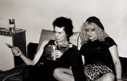 post-punker:  Sid Vicious and Nancy Spungen, at John Lydon’s
