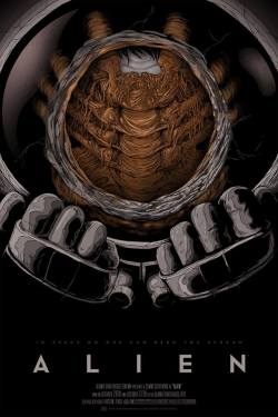 xombiedirge:  Alien by Randy Ortiz / Tumblr / Store 24”