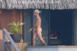 lamarworld:  Justin Bieber naked, dick & ass pics