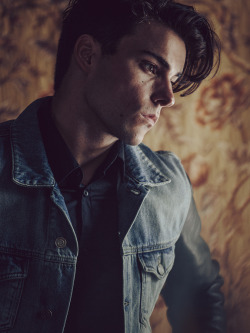 brain-drops-soul-winks:  Jack Falahee for OUT by Nicholas Maggio