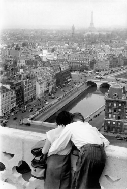 vintagegal: Henri Cartier-Bresson- View from the Top of Notre