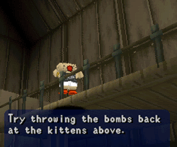 obscurevideogames:  cat jump - Tail Concerto (CyberConnect -