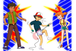 hollyfr:  Alright peepls you ASKED for it! Brock and Misty running