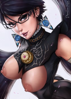 artteg:  Bayonetta - one love