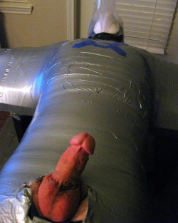 bondagejock:  Duct taped to benches, forced cup sniffing. 4 of