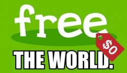 universalequalityisinevitable:  Free the world from money. 