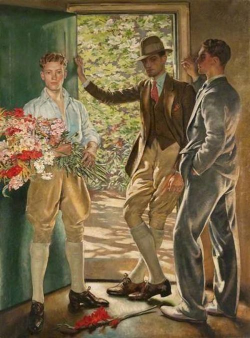 palecolorinfluencer:  Painting entitled “The Garden Door” 