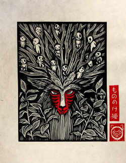 yellowmenace:  Asian Inspired Woodcut Prints by Woodcut Emporium